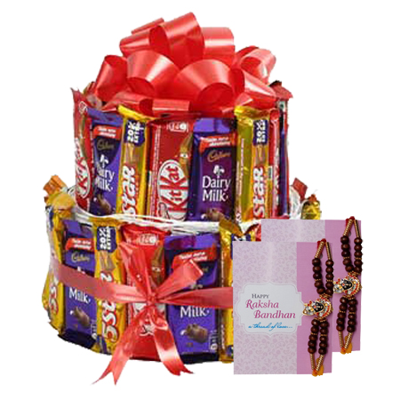 Five Star Chocolates Arragement : Gift/Send/Buy Gourmet Gifts Online CL0043  | egiftmart.com