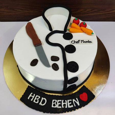 Chef Cake Design Birthday Cake - YouTube