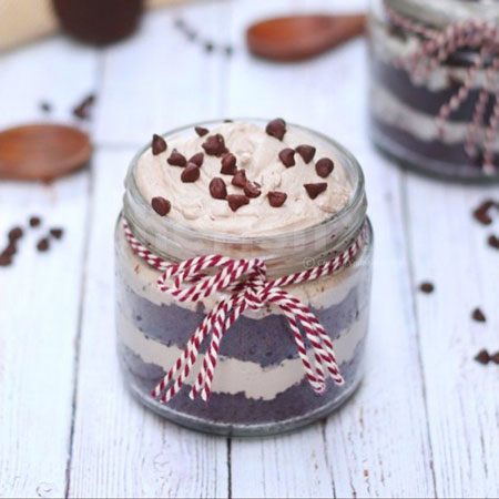 Chocolate Jar cake Recipe by Ridhi agnihotri - Cookpad