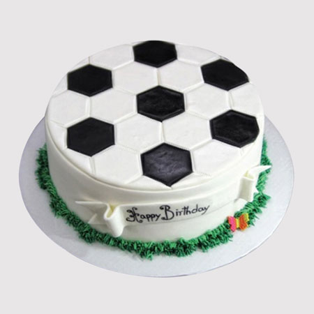 Cake decors & sugar paste for Football Cake