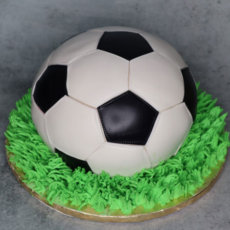 Football Themed Cake in Nepal - NauloKoseli.com