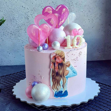 Birthday Cakes For Sister Online - FlowerAura