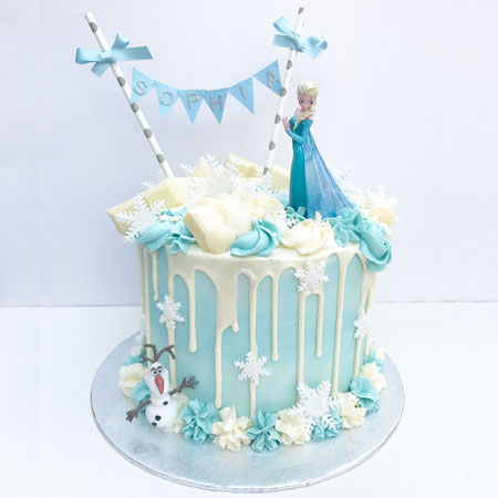 Elsa cake | Frozen birthday cake, Birthday cake kids, Elsa birthday cake