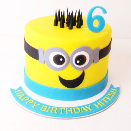 Minions Birthday Cake Online | 100% Eggless & Free Shipping