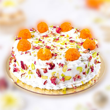 Delicious Motichoor Ladoo cake Delivery Chennai, Order Cake Online Chennai,  Cake Home Delivery, Send Cake as Gift by Dona Cakes World, Online Shopping  India