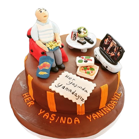 Retirement Themed Cake | Online Cake Order | YourKoseli Cakes