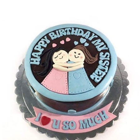 Sticker Hub Best Sister Glitter Cake Topper to Celebrate a Special Day  Party Cake Decorations_GGCT77 : Amazon.in: Toys & Games
