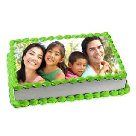 Family Photo Cake